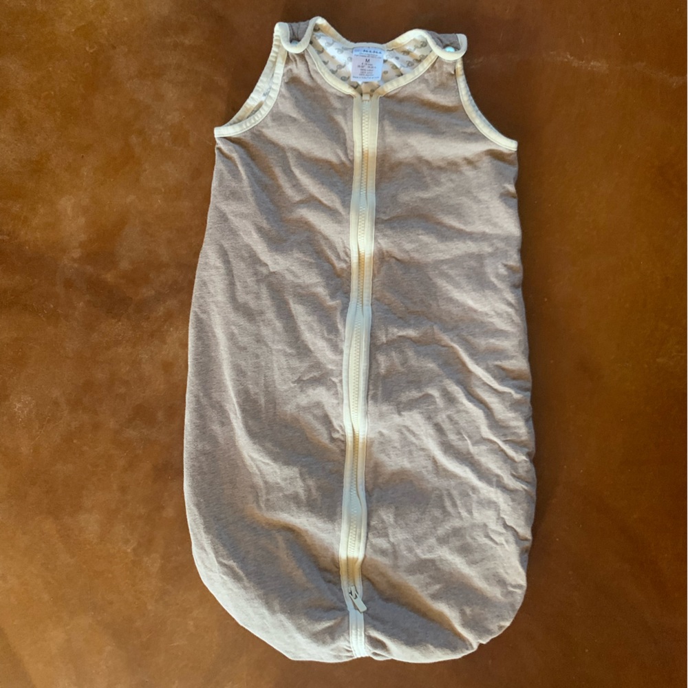 Cozy Tan Baby Sleep Sack